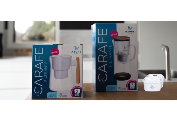  Carafe filtrante en verre ou plastique ? Que choisir !